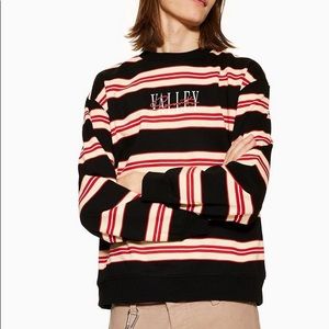 TopMan Stripe Valley sweatshirt